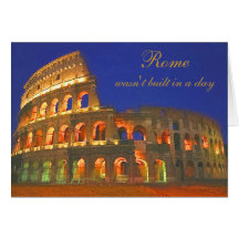 Roman Coliseum Greeting Cards