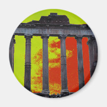 Roman Forum Art Fridge Magnets
