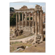 Roman Forum Greeting Cards