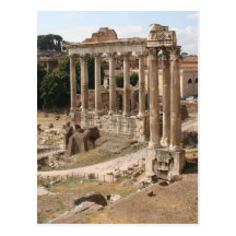 Roman Forum Post Card