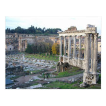 roman forum ruins postcards