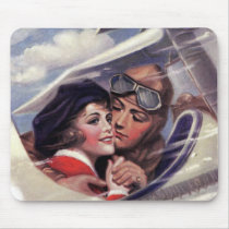 Romance in the Sky Mouse Pads