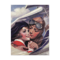 Romance in the Sky Post Card