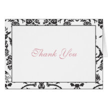 Romance Thank You Card