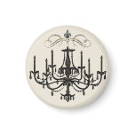 Romance with a Chandelier ~ Magnet French Love