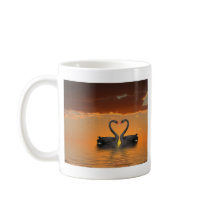 Romancing Swans Coffee Mug