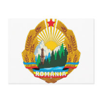 Romania 1965 Coat Of Arms Postcards