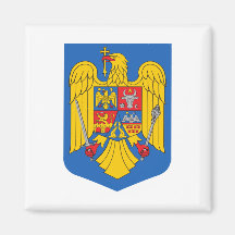 Romania Coat of Arms Magnets