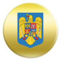 Romania Coat of Arms Stickers