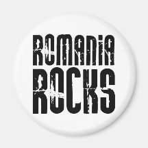 Romania Rocks Fridge Magnet