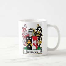Romanov Family Crest Coffee Mug