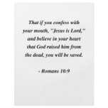 ROMANS 10:9 flyers