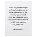 ROMANS 12:2 flyers
