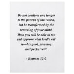 ROMANS 12:2 flyers