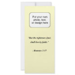 ROMANS 1:17 CUSTOM RACK CARD