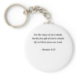 ROMANS 6:23 keychains