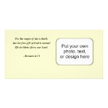 ROMANS 6:23 photo cards