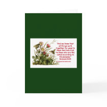 Romans 8:28 Bee Motif Cards