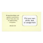 ROMANS 8:28 photo cards