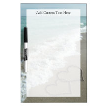 Romantic Beach Hearts