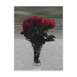 Romantic Bouquet of 3D Roses Post Cards