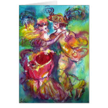 ROMANTIC CARNIVAL DANCE / Valentine's Day Cards
