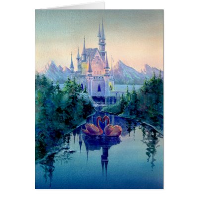 ROMANTIC CASTLE CARDS by sharonsharpe