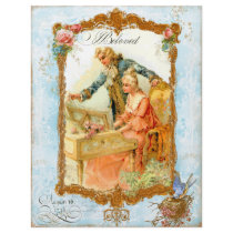 Romantic Couple French Vintage Style