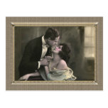 Romantic Couple - gazing in her eyes Postcard