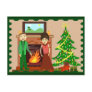 Romantic Couple Holiday Post Card
