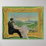 romantic couple poster