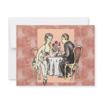 Romantic Dinner Personalized Invite