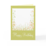 Romantic Floral Design - Happy Birthday Cards