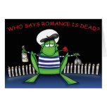 Romantic Frog Greeting Card