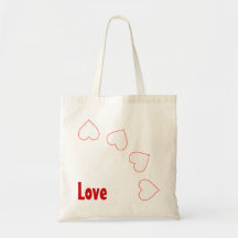 Romantic Hearts  - Bag