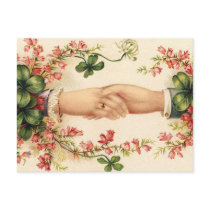 Romantic Irish Wedding Save the Date cards Post Cards