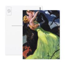 Romantic Kiss Postcard