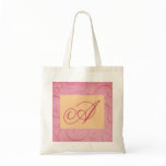Romantic Monogram Tote Bag ~ A bags