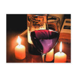 Romantic night postcards