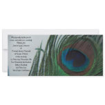 Romantic Peacock Wedding invitations