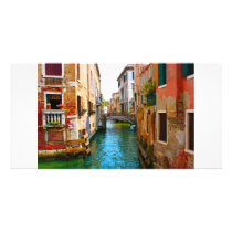 Romantic places in Venice with channels and beauti
