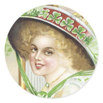 Romantic St. Patrick's Day Stickers