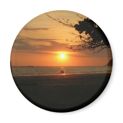 romantic sunset magnets by roseroserose