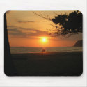 romantic sunset mousepads