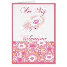 Romantic SWAK Valentine Card