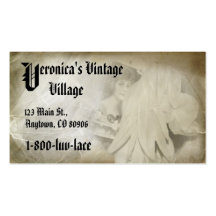 Romantic Vintage Lace Company Business Cards