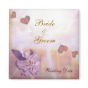 Romantic Wedding Favour Magnet