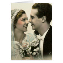 Romantic Wedding Greeting Card