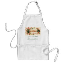 Romantic Wedding serving apron
