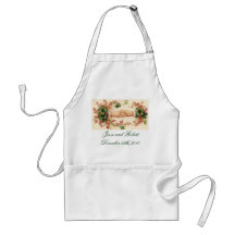 Romantic Wedding serving apron